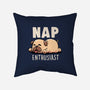 Nap Enthusiast-None-Non-Removable Cover w Insert-Throw Pillow-koalastudio