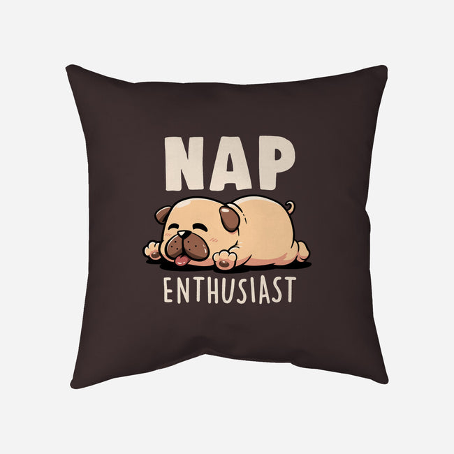 Nap Enthusiast-None-Removable Cover w Insert-Throw Pillow-koalastudio