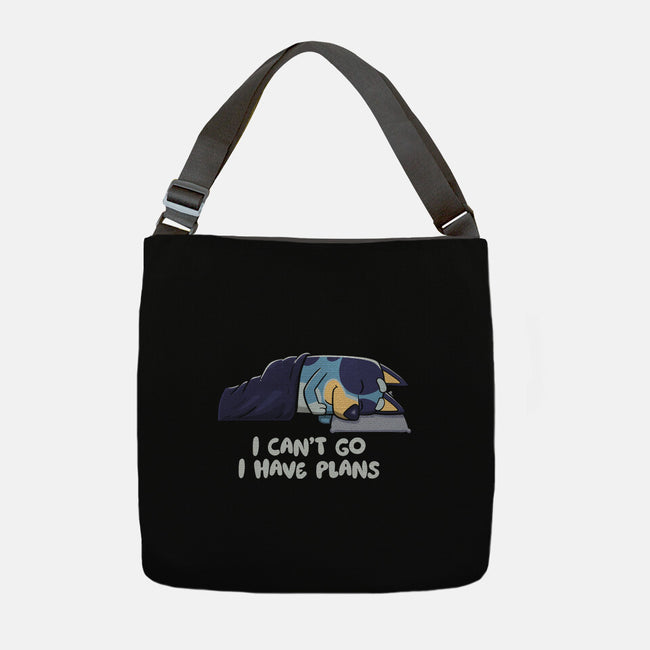 I Can’t Go Bluey-None-Adjustable Tote-Bag-koalastudio