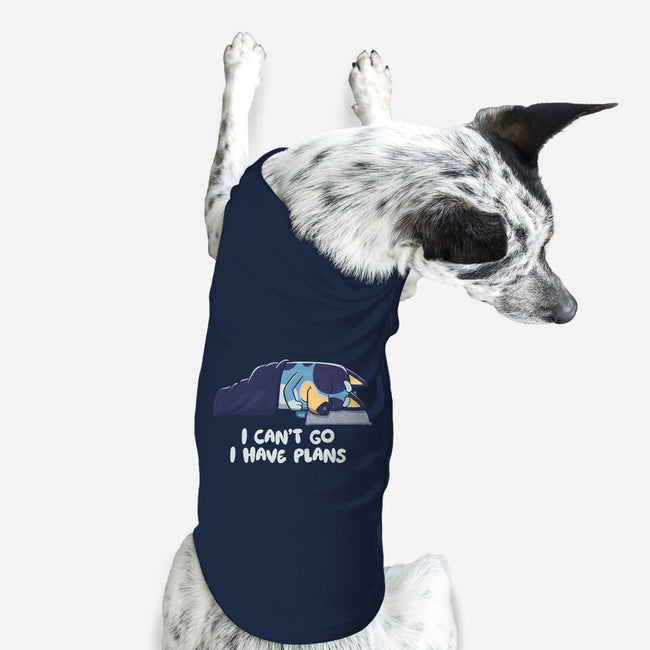 I Can’t Go Bluey-Dog-Basic-Pet Tank-koalastudio