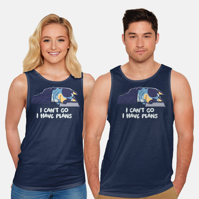 I Can’t Go Bluey-Unisex-Basic-Tank-koalastudio