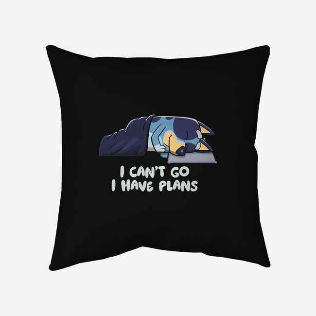 I Can’t Go Bluey-None-Removable Cover w Insert-Throw Pillow-koalastudio