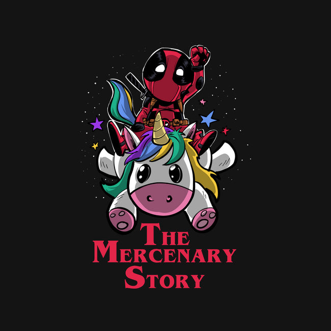 The Mercenary Story-Womens-Fitted-Tee-zascanauta