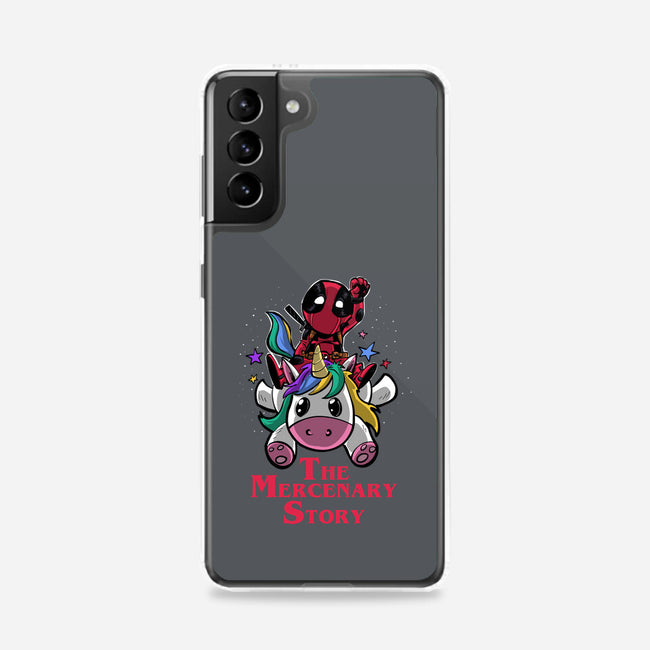 The Mercenary Story-Samsung-Snap-Phone Case-zascanauta