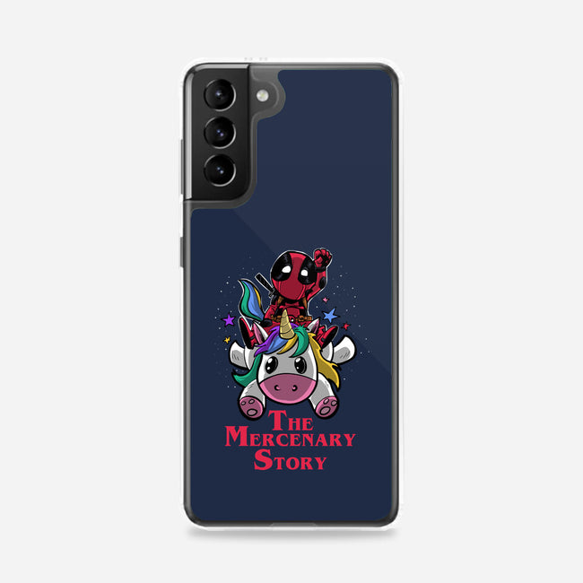 The Mercenary Story-Samsung-Snap-Phone Case-zascanauta