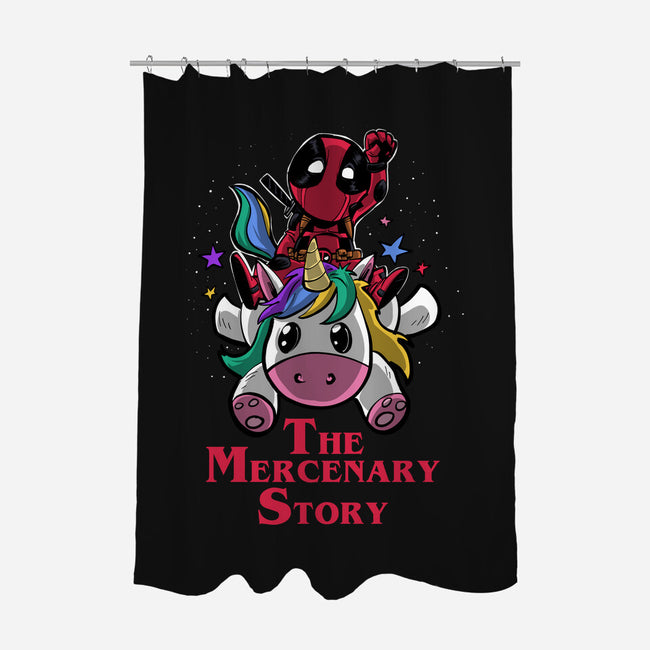 The Mercenary Story-None-Polyester-Shower Curtain-zascanauta
