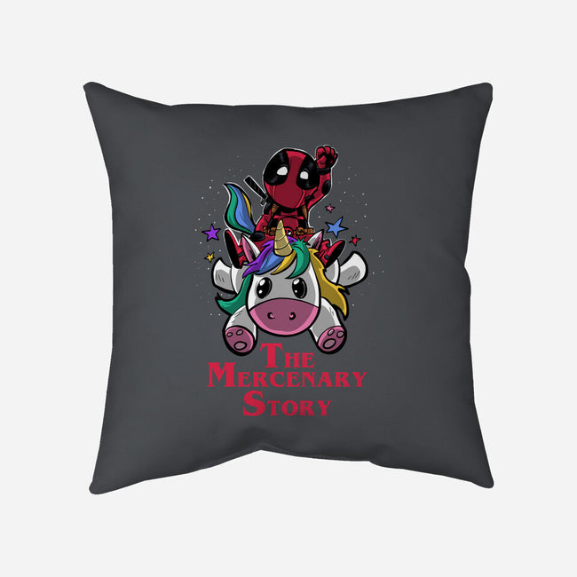 The Mercenary Story-None-Non-Removable Cover w Insert-Throw Pillow-zascanauta