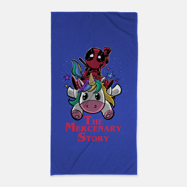 The Mercenary Story-None-Beach-Towel-zascanauta