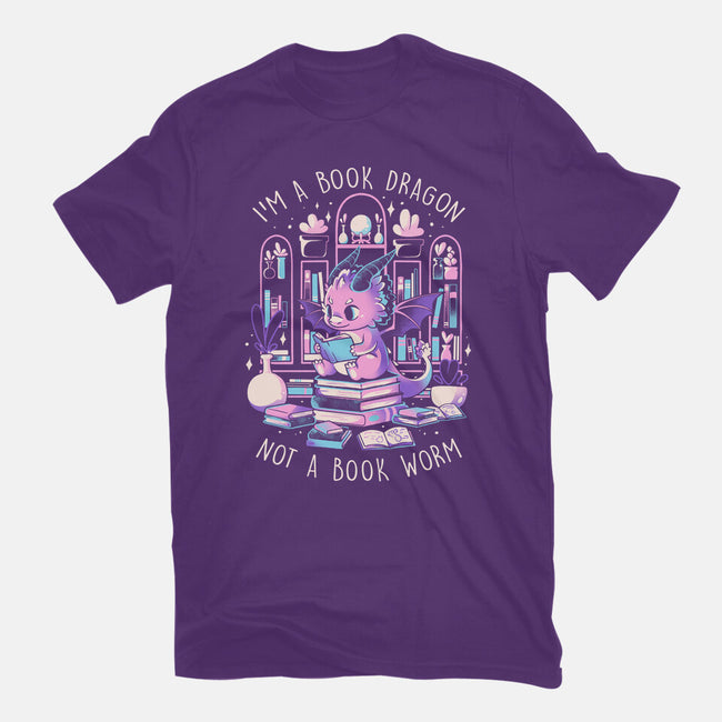 BookDragon-Womens-Fitted-Tee-eduely