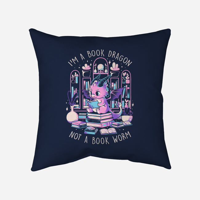 BookDragon-None-Non-Removable Cover w Insert-Throw Pillow-eduely