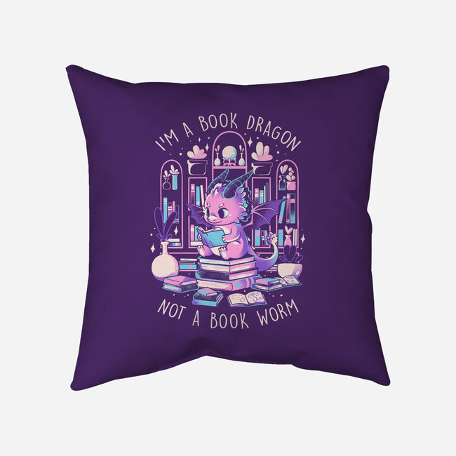 BookDragon-None-Removable Cover w Insert-Throw Pillow-eduely