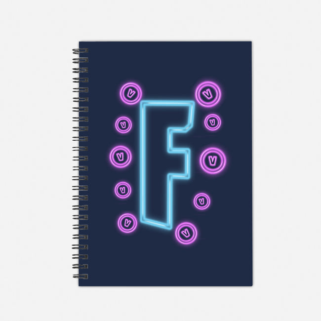 Neon F-None-Dot Grid-Notebook-nickzzarto