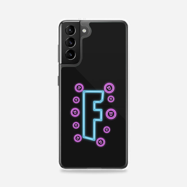 Neon F-Samsung-Snap-Phone Case-nickzzarto