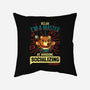 Avoiding Socializing-None-Non-Removable Cover w Insert-Throw Pillow-Heyra Vieira