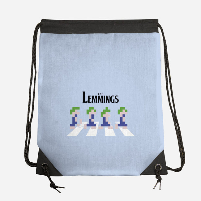 Lemmings Road-None-Drawstring-Bag-Olipop