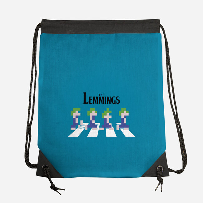 Lemmings Road-None-Drawstring-Bag-Olipop