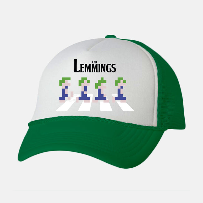 Lemmings Road-Unisex-Trucker-Hat-Olipop