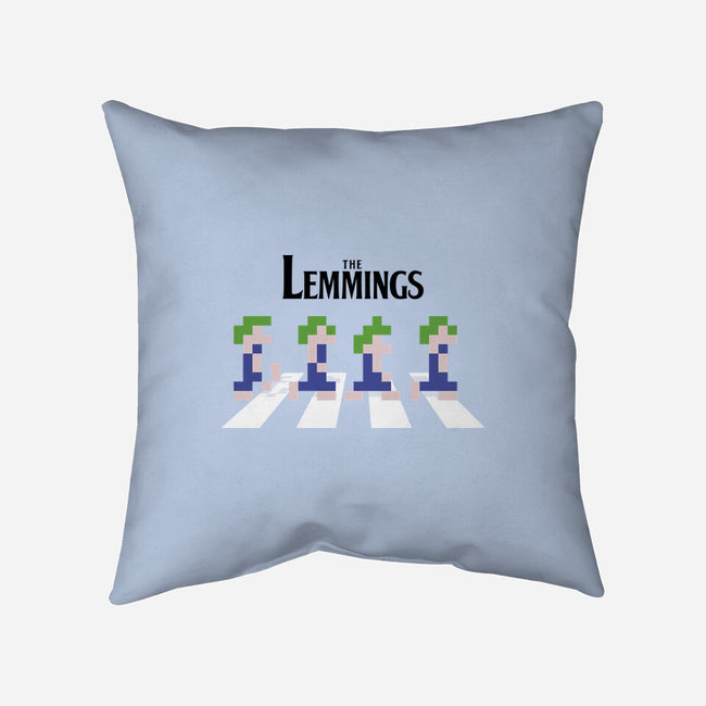 Lemmings Road-None-Non-Removable Cover w Insert-Throw Pillow-Olipop