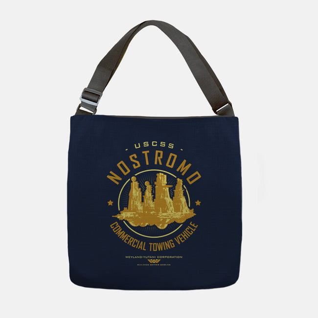 Nostromo Starfreighter-None-Adjustable Tote-Bag-Olipop