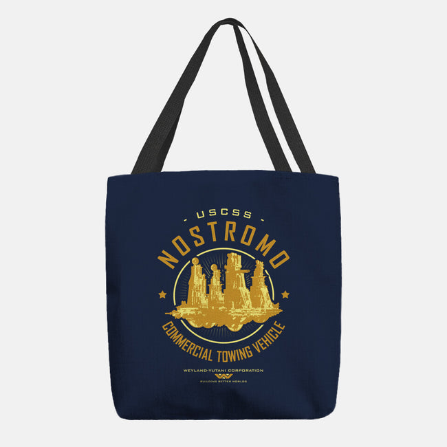 Nostromo Starfreighter-None-Basic Tote-Bag-Olipop