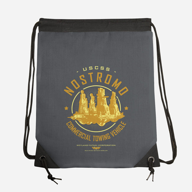 Nostromo Starfreighter-None-Drawstring-Bag-Olipop