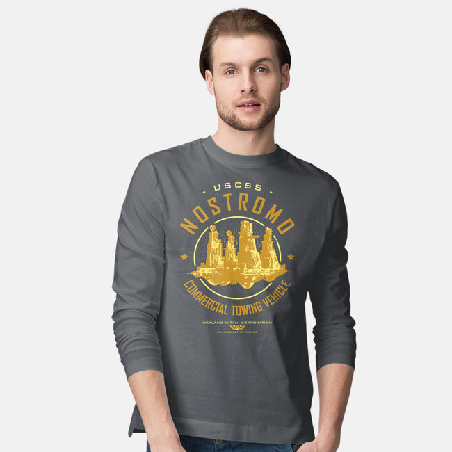 Nostromo Starfreighter-Mens-Long Sleeved-Tee-Olipop