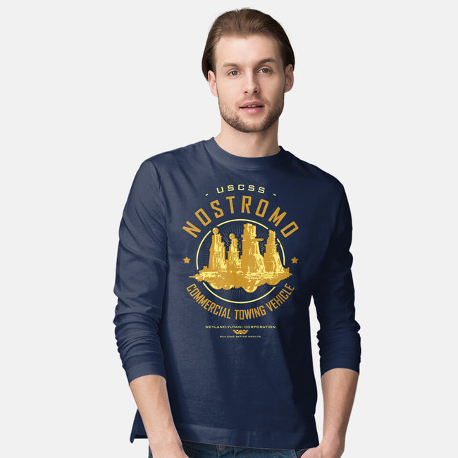 Nostromo Starfreighter-Mens-Long Sleeved-Tee-Olipop