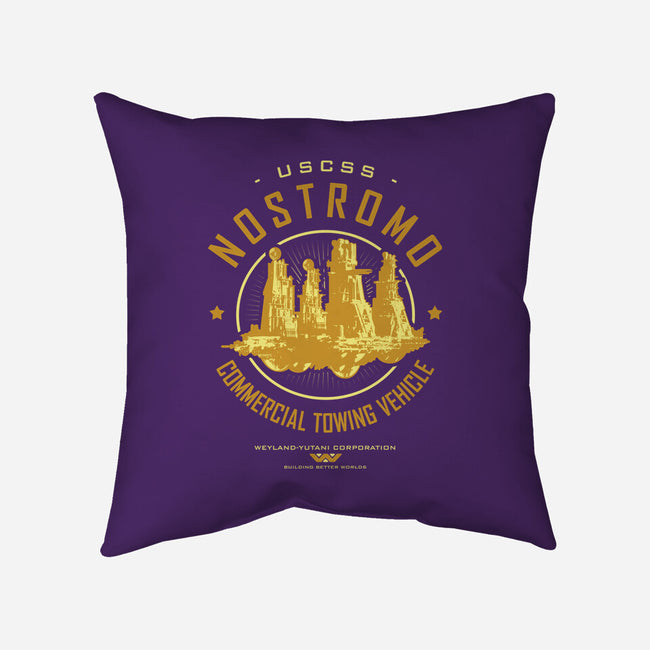 Nostromo Starfreighter-None-Non-Removable Cover w Insert-Throw Pillow-Olipop