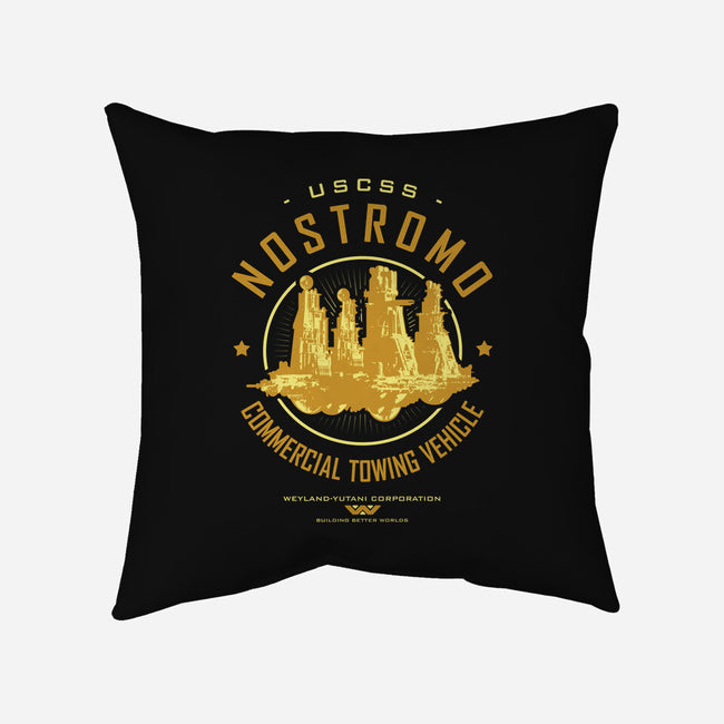 Nostromo Starfreighter-None-Removable Cover w Insert-Throw Pillow-Olipop