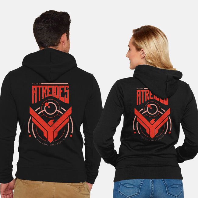 House Atreides Dune-Unisex-Zip-Up-Sweatshirt-Mushita