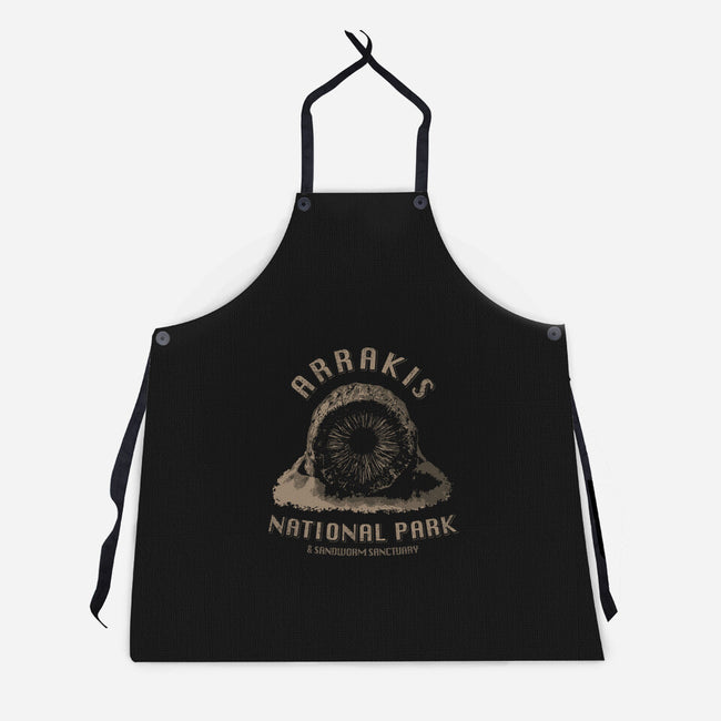 Arrakis National Park-Unisex-Kitchen-Apron-bomdesignz