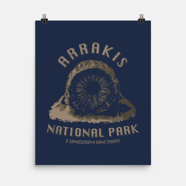 Arrakis National Park-None-Matte-Poster-bomdesignz