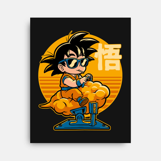 Cloud Anime Hero-None-Stretched-Canvas-Studio Mootant