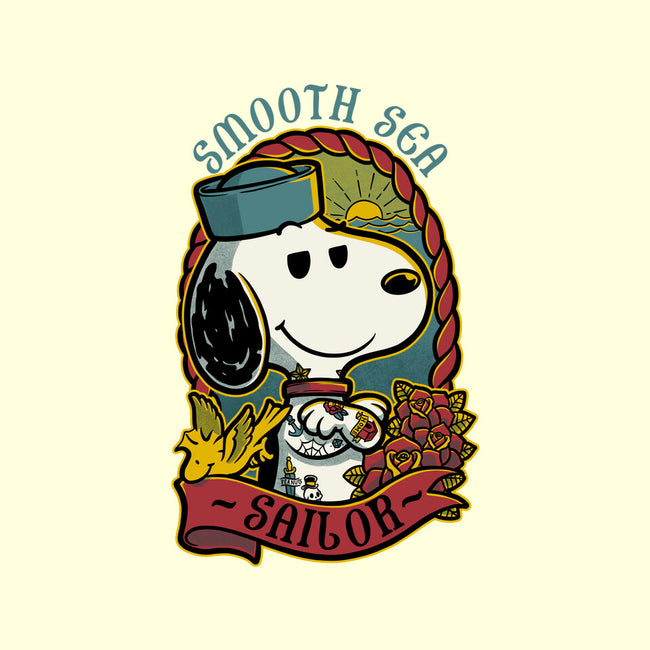 Beagle Sailor Tattoo-None-Zippered-Laptop Sleeve-Studio Mootant