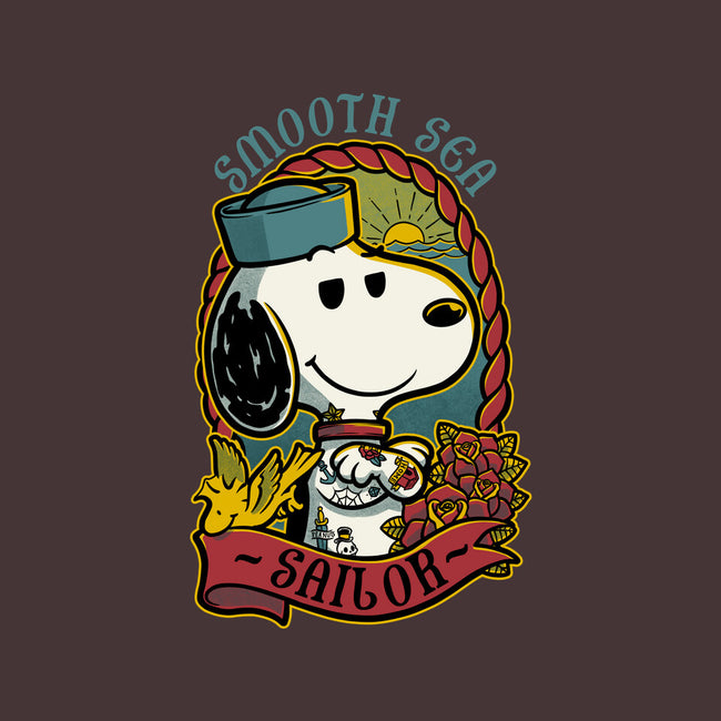 Beagle Sailor Tattoo-Unisex-Zip-Up-Sweatshirt-Studio Mootant