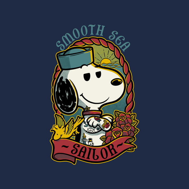 Beagle Sailor Tattoo-Unisex-Basic-Tee-Studio Mootant