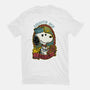 Beagle Sailor Tattoo-Womens-Fitted-Tee-Studio Mootant