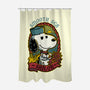 Beagle Sailor Tattoo-None-Polyester-Shower Curtain-Studio Mootant