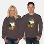 Beagle Sailor Tattoo-Unisex-Crew Neck-Sweatshirt-Studio Mootant