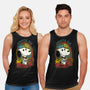 Beagle Sailor Tattoo-Unisex-Basic-Tank-Studio Mootant