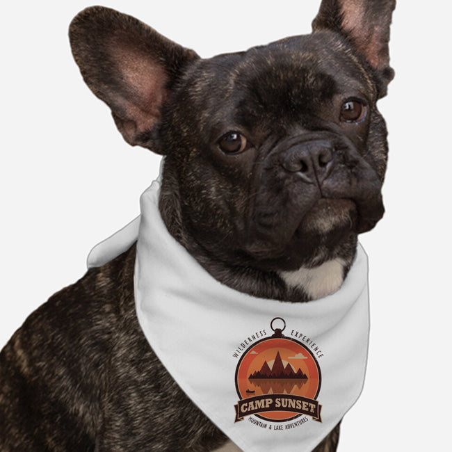 Camp Sunset-Dog-Bandana-Pet Collar-sachpica