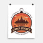 Camp Sunset-None-Matte-Poster-sachpica