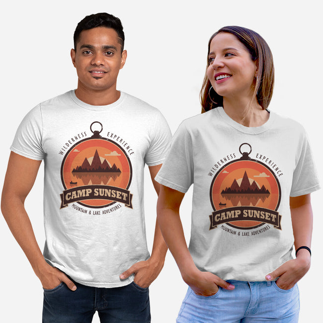 Camp Sunset-Unisex-Basic-Tee-sachpica