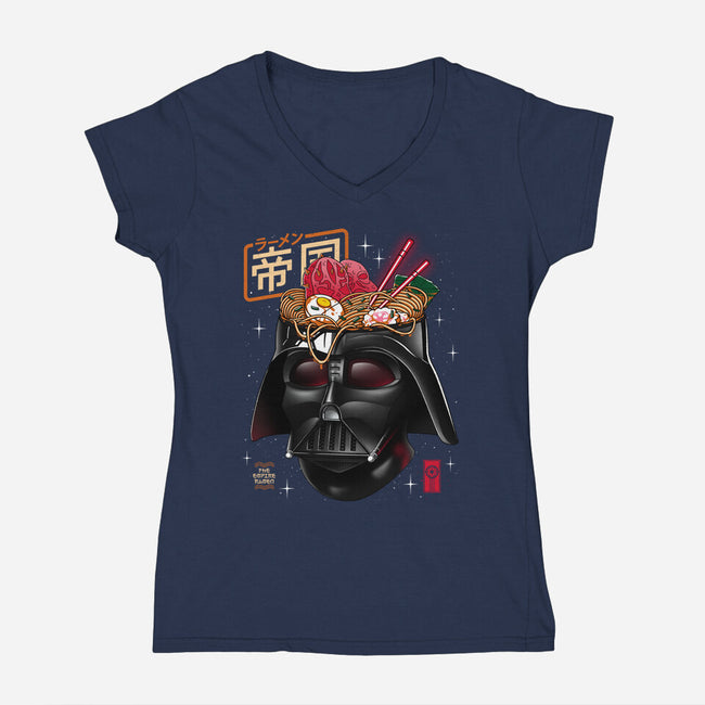 Empire Ramen-Womens-V-Neck-Tee-Getsousa!