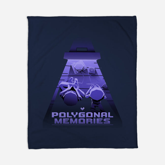 Polygonal Memories-None-Fleece-Blanket-estudiofitas
