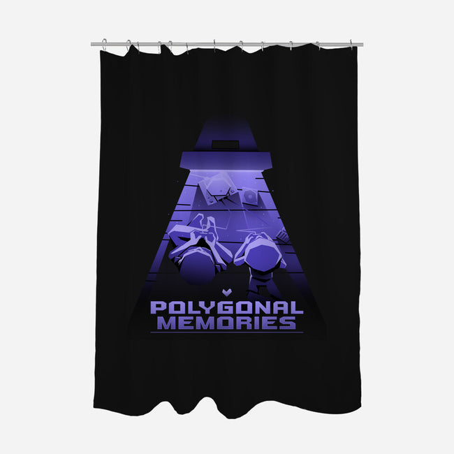 Polygonal Memories-None-Polyester-Shower Curtain-estudiofitas