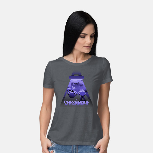 Polygonal Memories-Womens-Basic-Tee-estudiofitas