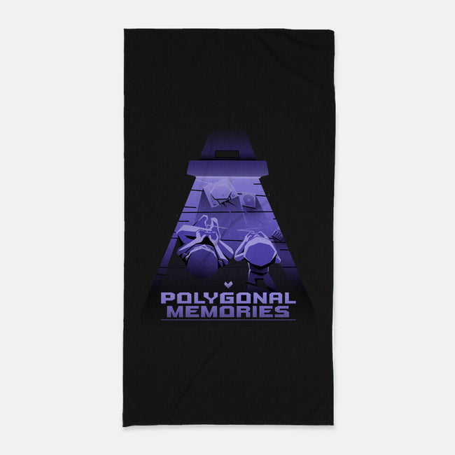 Polygonal Memories-None-Beach-Towel-estudiofitas