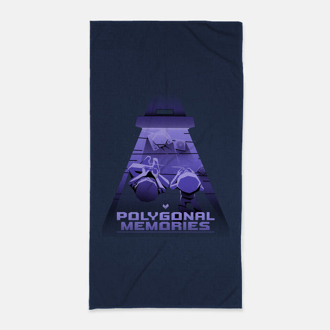 Polygonal Memories-None-Beach-Towel-estudiofitas