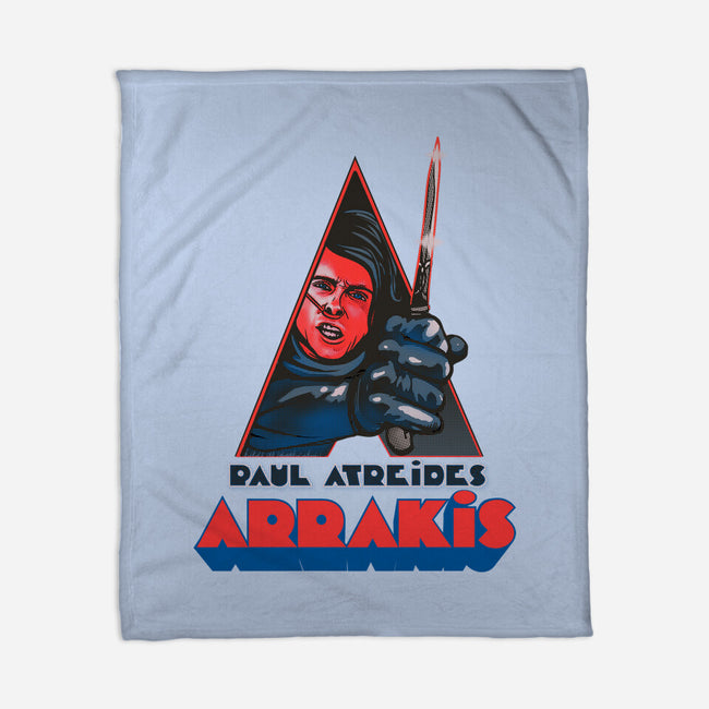 Clockwork Arrakis-None-Fleece-Blanket-Samuel